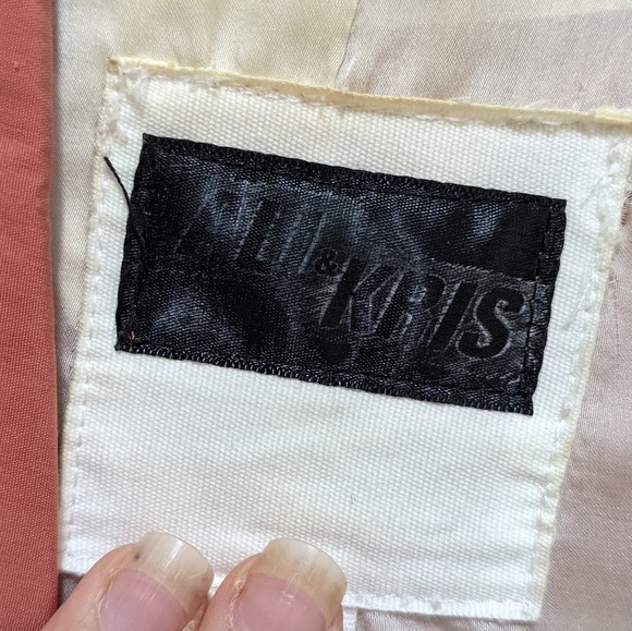 Ali & Kris dusty rose cropped 3/4 sleeve jacket - Picture 3 of 3